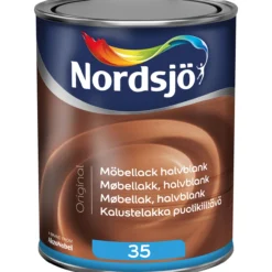 Nordsjø original møbellakk halvblank 1l