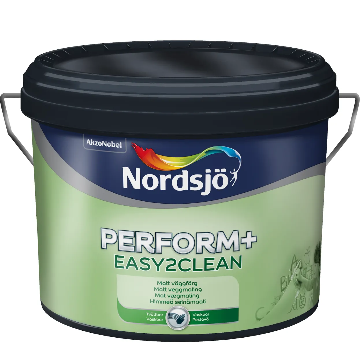 Nordsjø perform+ easy2clean bw 2.5 l
