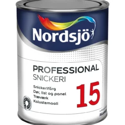 Nordsjø professional dør/list 15 bw 1l