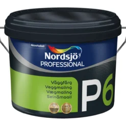 Nordsjø professional p6 veggmaling bw 2,5l