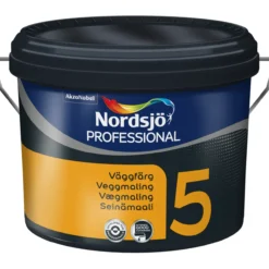 Nordsjø professional 5 veggmaling bw 10 l