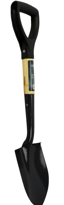 Norgarden spade spiss m/kort skaft
