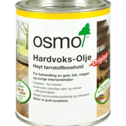 Osmo hardvoksolje 3062 0,75l matt