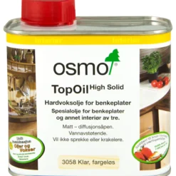 Osmo hardvoksolje topoil 3058 0,5l matt