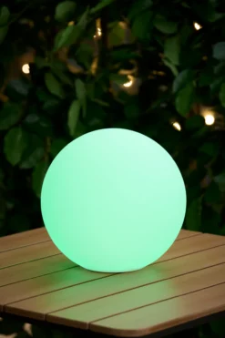 Outfit lampe solcelle rund ø18 cm