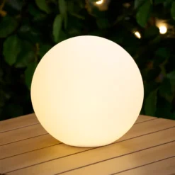 Outfit lampe solcelle rund ø18 cm
