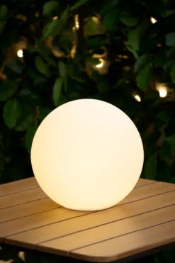 Outfit lampe solcelle rund ø28 cm