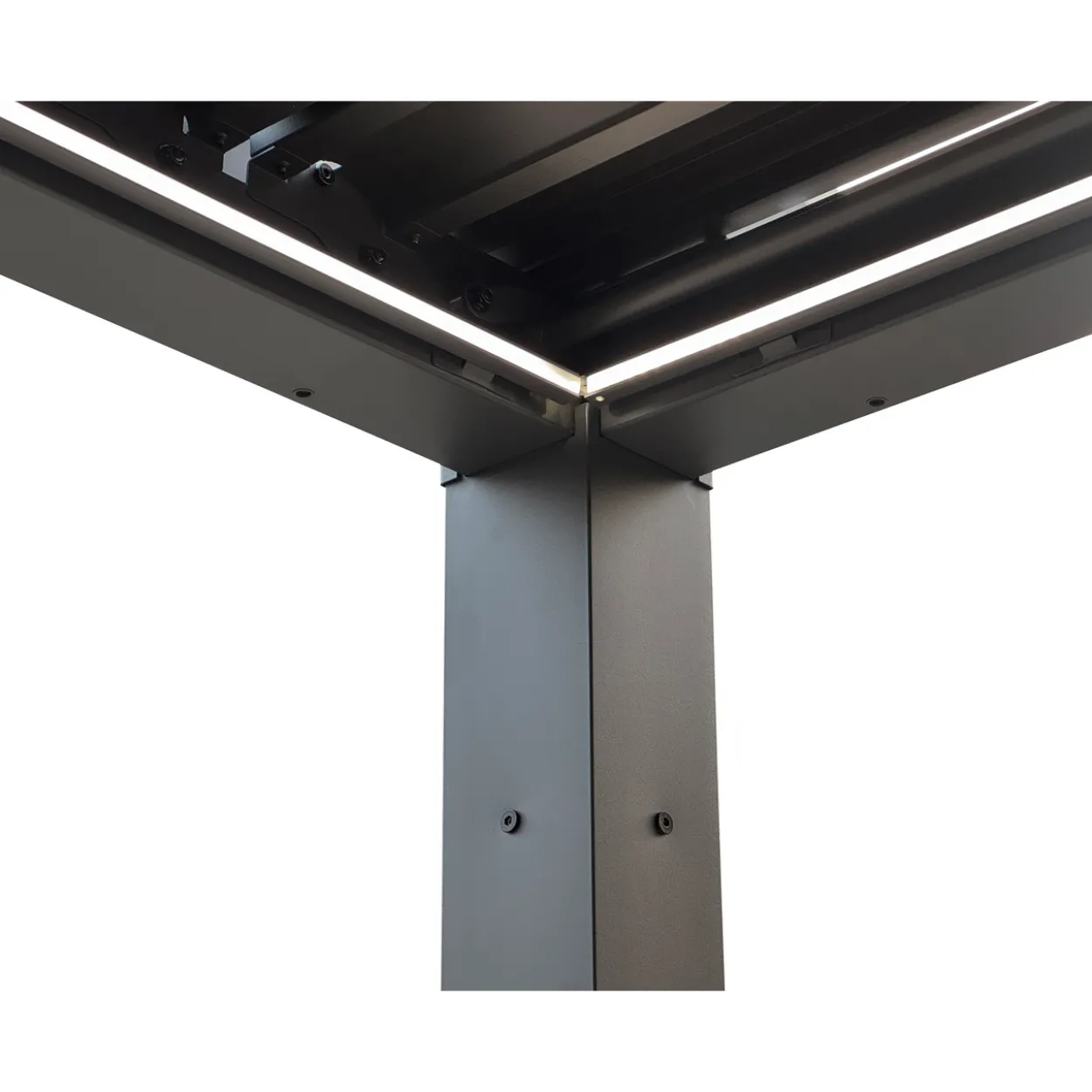 Outfit led lys til pergola 3x3m