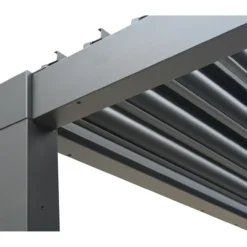 Outfit pergola 3x3m sort