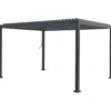 Outfit pergola 3x4m sort alu