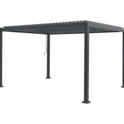 Outfit pergola 3x4m sort alu