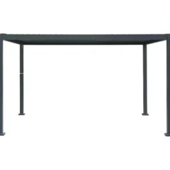 Outfit pergola 3x4m sort alu
