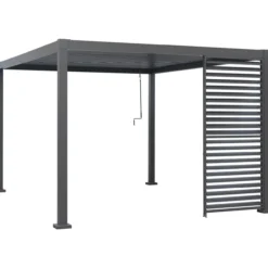Outfit sidepanel pergola lamell 1stk f/3m