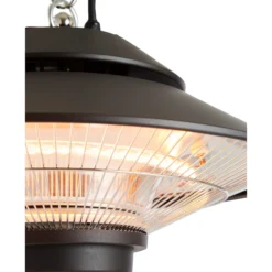 Outfit terrassevarmer el 750w/1500w ø42,5x30cm