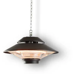 Outfit terrassevarmer el 750w/1500w ø42,5x30cm