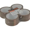 Pakketape brun 4stk 50mx48mm