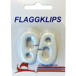 Plastkroker for flagg 2pk