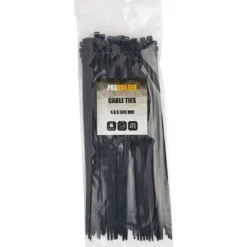 Probuilder kabelstrips 4,8x300mm 100stk sort