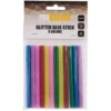 Probuilder limstaver flerfarget glitter 7x100mm 12stk
