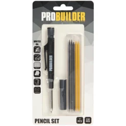 Probuilder tømmermannsblyant 7 deler