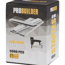 Probuilder trykkluft klammer 40mm 5000stk t/kombimaskin