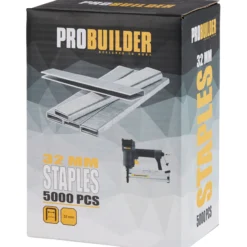 Probuilder trykkluft klammer 32mm 5000stk t/kombimaskin