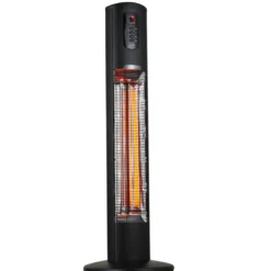 Provida helios varmetårn 3000w matt sort