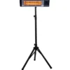 Provida tripod stativ til terrassevarmer sort