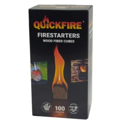 Quickfire wood fiber 100 stk