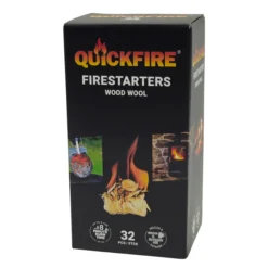 Quickfire wood wool 32 stk
