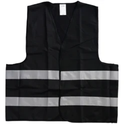 Rawlink refleksvest xl sort/sølv