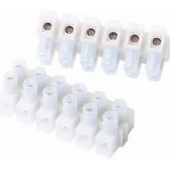 Rekkeklemmer 1.5mm hvit 1pk.