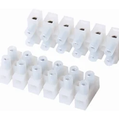 Rekkeklemmer 2.5mm 1pk. hvit