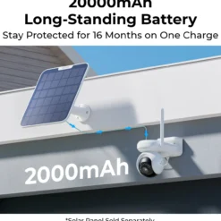 Reolink altas pt ultra wifi batteridrevet 4k kamera m/ autotracking