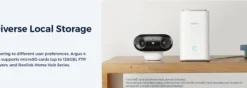 Reolink argus 4 pro batteridrevet wifi kamera m/ 4k og colorx nattsyn