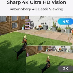 Reolink rlc-811wa wifi 6 kamera med 4k og zoom w430