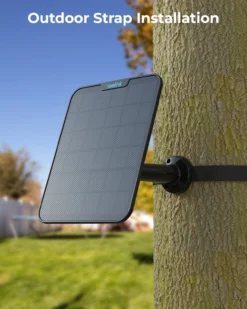 Reolink solcellepanel sort til overvåkningskamera v2