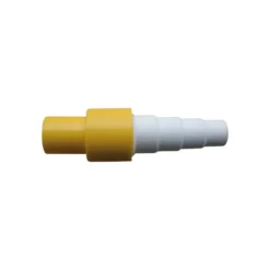 Rett tilkobling for stivt rør og vannslange. farget tilkobling ø32 mm.