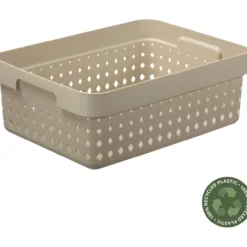 Seoul oppbevaringskurv medium lys beige