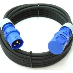 Skjøtekabel h07rn-f 3x2,5 mm² 16a 230v ip44 10 m