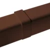 Skjøtestykke 80x60mm, brun