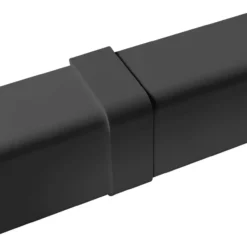 Skjøtestykke 80x60mm, grå