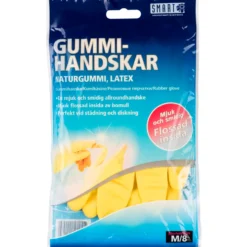 Smart microfiber gummihansker 8/m