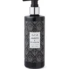 S.p.a. håndsåpe 300ml sort/hvit amber & blossom