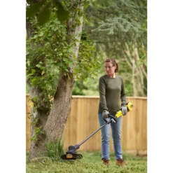 Stanley fatmax gresstrimmer 18v 33cm 1x4 ah batteri