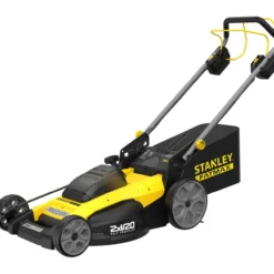 Stanley fatmax v20 gressklipper m/2x18v 4ah batteri og lader