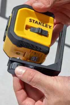 Stanley krysslinjelaser rød stråle