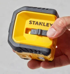 Stanley krysslinjelaser rød stråle