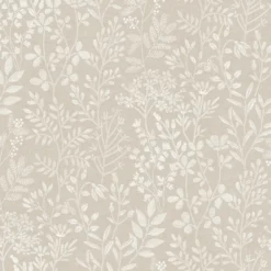 Storeys vareprøve karuna vinyltapet blomst beige