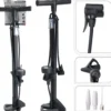 Sykkelpumpe vertikal med manometer 70cm